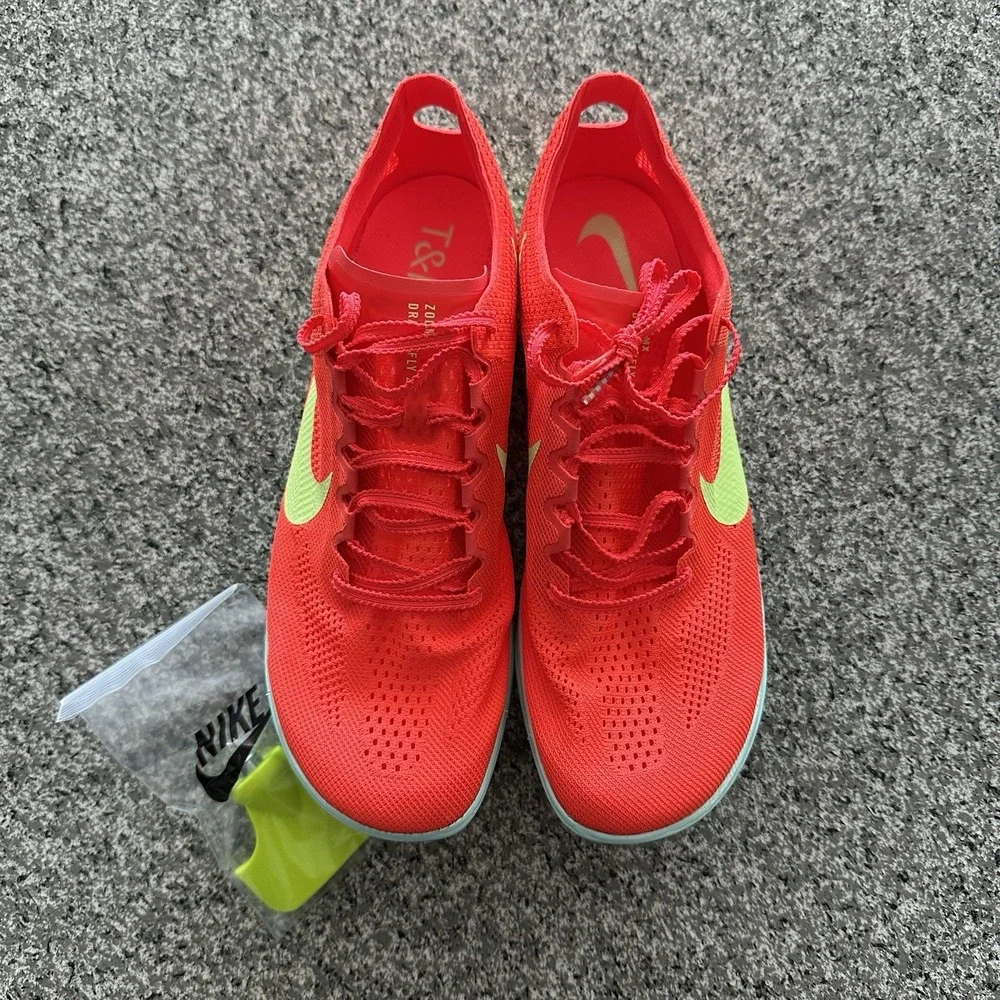 Nike ZoomX Dragonfly 2 Track & Field Spikes Mens 13 FD8413-600 Crimson